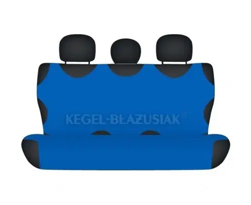 Üléshuzat trikó hátsó ülésre, királykék színben (1db) Akció